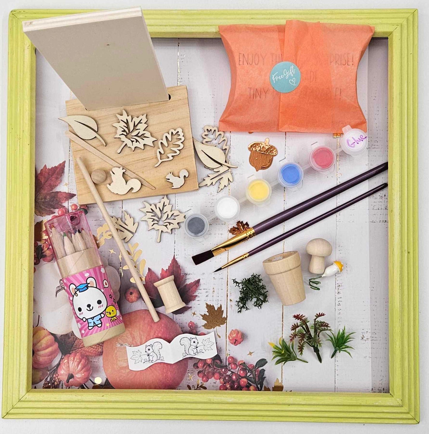 Tiny Doors Maker: Fall Squirrel Door