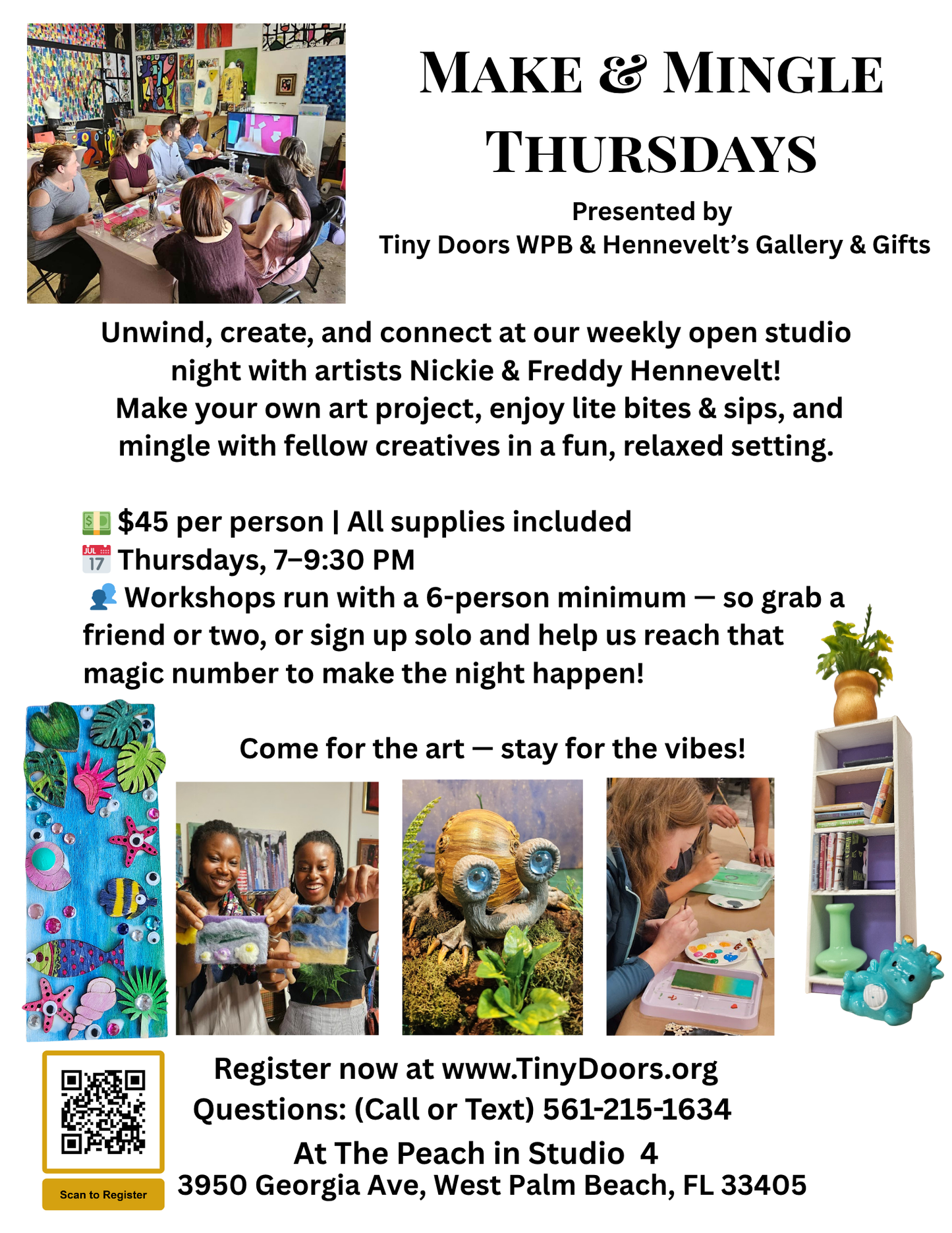 Make & Mingle Thursdays: at the Peach