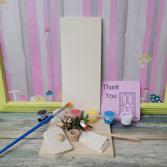 Tiny Doors Maker Kit: Traditional Door