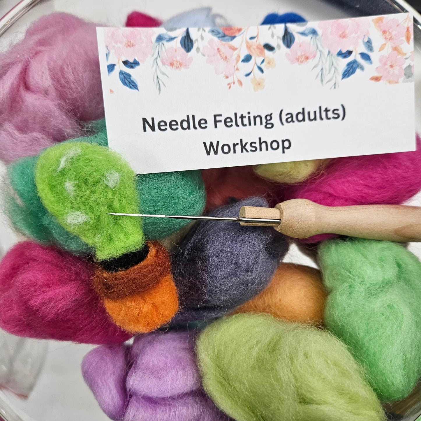 Needle Felting Party (March 2024 Dates) (Adults Only)