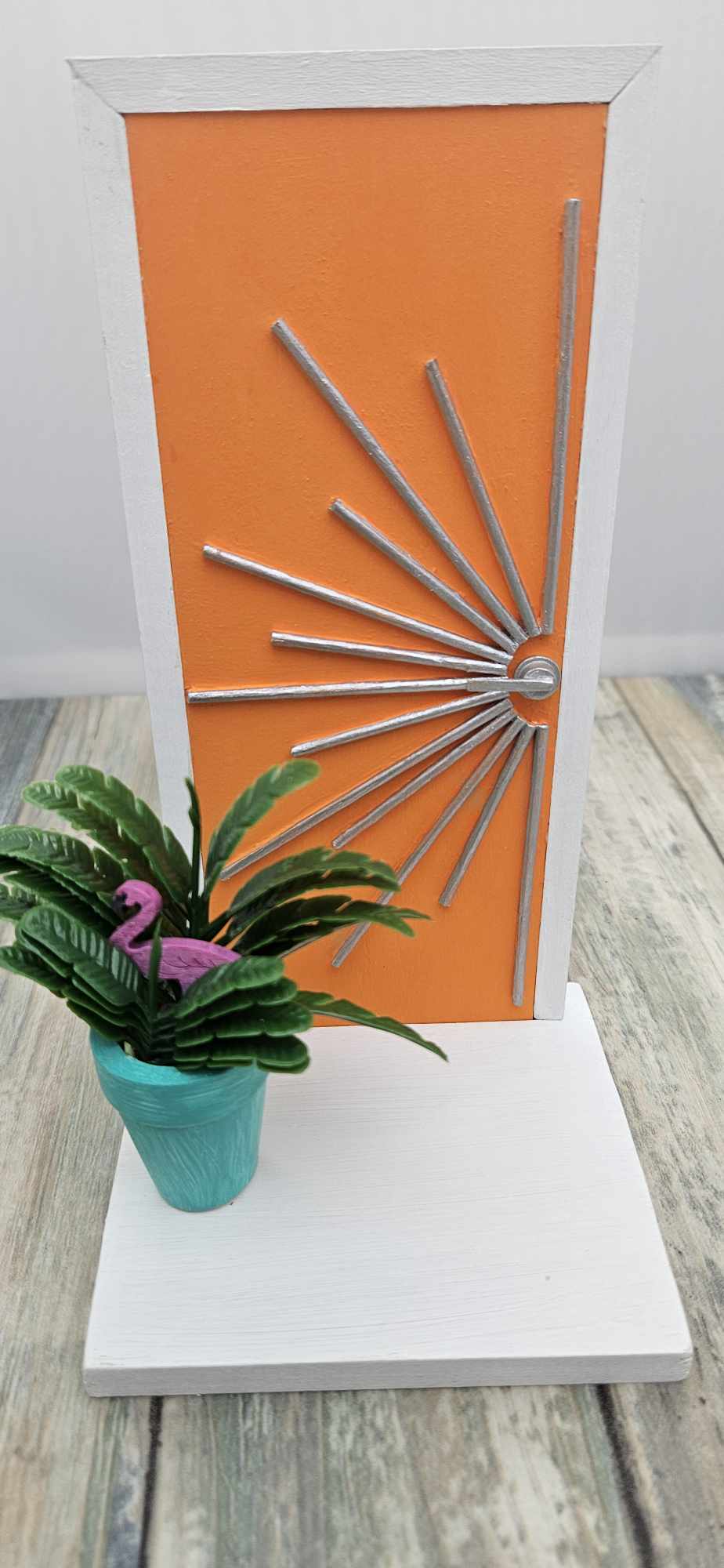 Tiny Mid-Mod Door